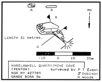 BCRA CC57 Harelawhill Quarry Cave - Northumberland